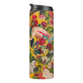 BLOEMEN EN VOGELS XVIII THERMOSBEKER (Geroteerd rechts)