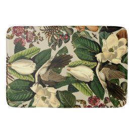 Bloemen en vogels XXI-II Badmat