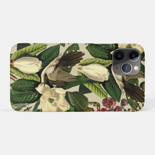 Bloemen en vogels XXI-II Case-Mate iPhone Case (Achterkant (horizontaal))