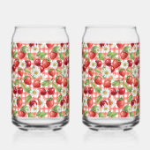 Bloemen en Vruchten Blikvorm Glas (Links)