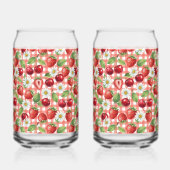 Bloemen en Vruchten Blikvorm Glas (Achterkant)