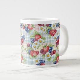 Bloemen en Vruchten Grote Koffiekop