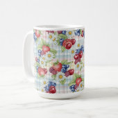 Bloemen en Vruchten Koffiemok (Voorkant links)