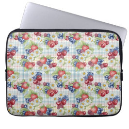 Bloemen en Vruchten Laptop Sleeve