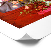 Bloemen en vruchten poster (Hoek)