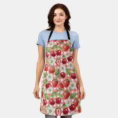 Bloemen en Vruchten Schort (Gedragen)