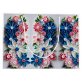 Bloemen en wonderen: een prachtige cadeautas verra (Achterkant)