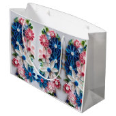 Bloemen en wonderen: een prachtige cadeautas verra (Achterkant Gekanteld)