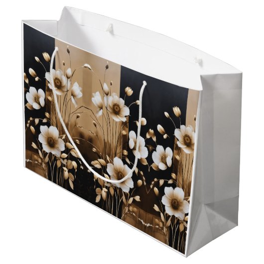 Bloemen en wonderen: een prachtige cadeautas verra (Achterkant Gekanteld)