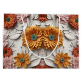 Bloemen en wonderen: een prachtige cadeautas verra (Achterkant)