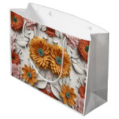 Bloemen en wonderen: een prachtige cadeautas verra (Achterkant Gekanteld)