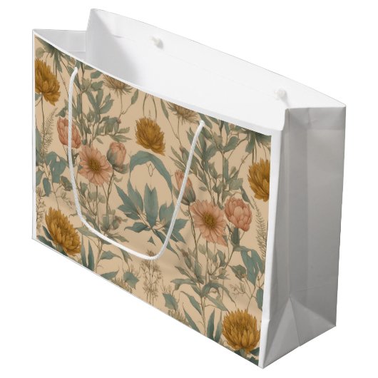 Bloemen en wonderen: een prachtige cadeautas verra (Voorkant Gekanteld)