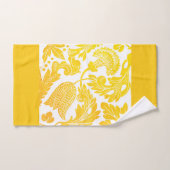 Bloemen en zonnebaden bad handdoek (Handdoek)