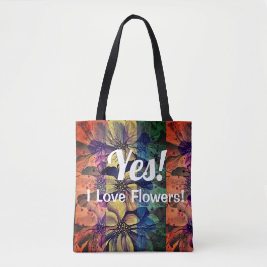 Bloemen enthousiasme Delphinium Gardening Tote Bag (Voorkant)