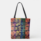 Bloemen enthousiasme Delphinium Gardening Tote Bag (Achterkant)