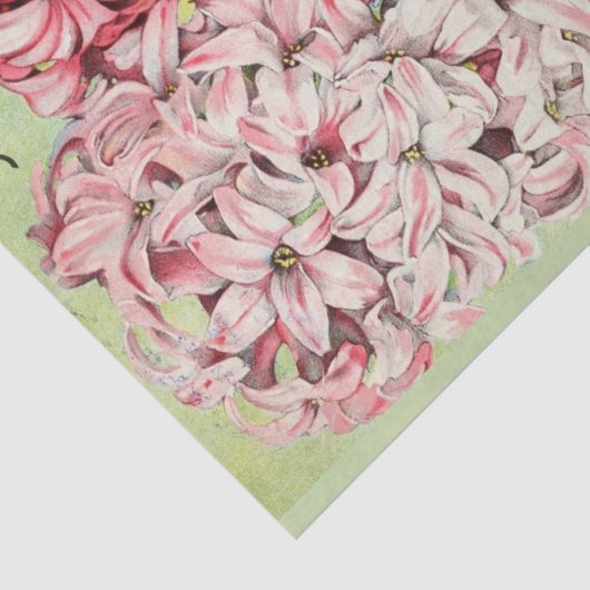  Bloemen Ephemera Decoupage Roze Bloemen Tissuepapier (Detail)