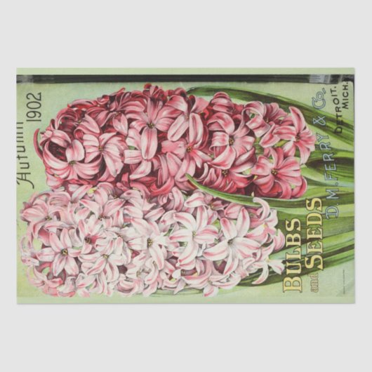  Bloemen Ephemera Decoupage Roze Bloemen Tissuepapier (Voorkant)