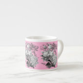  bloemen Espresso Cup Espresso Kop (Voorkant rechts)