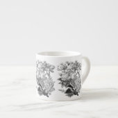 bloemen Espresso Cup Kop (Voorkant rechts)