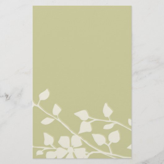 Bloemen Extravaganza Briefpapier (Voorkant)