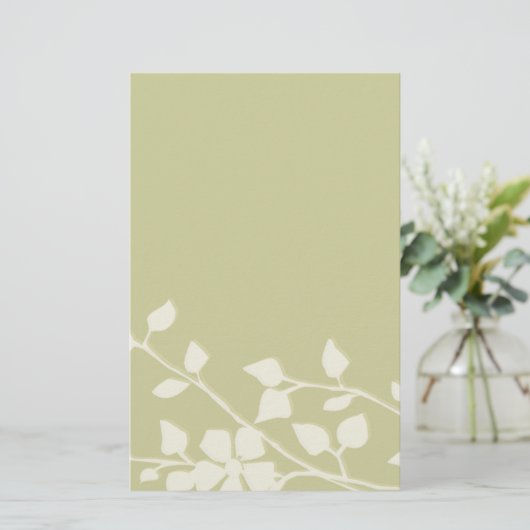 Bloemen Extravaganza Briefpapier (Staand voorkant)