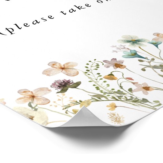 Bloemen Favorieten Poster (Hoek)