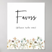Bloemen Favorieten Poster (Voorkant)