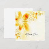 Bloemen Feestdagenkaart (Voorkant / Achterkant)