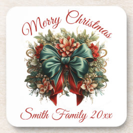  Bloemen Feestelijk Hard plastiek onderzetter