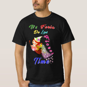 Bloemen Festival juli Colombia Feria de las Flores T-shirt