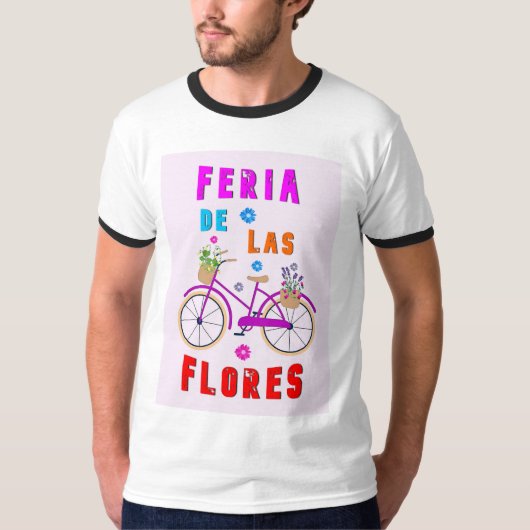 Bloemen Festival juli Medellin Feria de las Flores T-shirt (Voorkant)