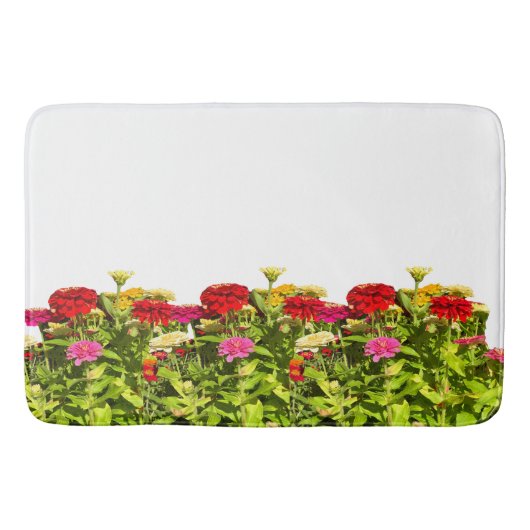 Bloemen fier overeind badmat (Voorkant)
