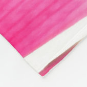 Bloemen Fleece Deken (Hoek)