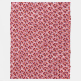 Bloemen Fleece Deken