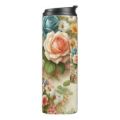 Bloemen fles (Gedraaid links)