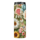 Bloemen fles (Achterkant)