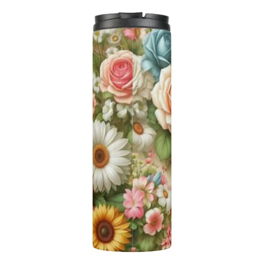 Bloemen fles (Achterkant)