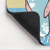 Bloemen Flipflops Mousepad Muismat (Hoek)