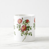  bloemen Floral Red Rose of Love van Redoute Koffiemok (Center)