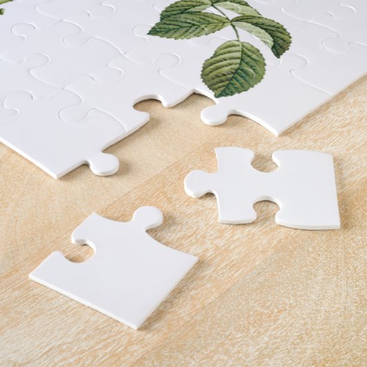  bloemen Floral Red Rose of Love van Redoute Legpuzzel (Zijkant)