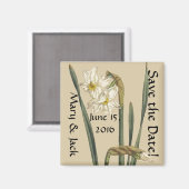  Bloemen Floral Save the Date Magnet (Voorkant / Achterkant)