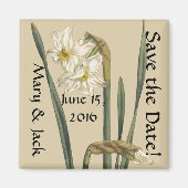  Bloemen Floral Save the Date Magnet (Voorkant)