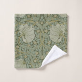  bloemen Floral William Morris Pimpernel Bad Handdoek (Wasdoekje)