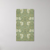 bloemen Floral William Morris Pimpernel Canvas Afdruk (Voorkant)