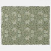  bloemen Floral William Morris Pimpernel Fleece Deken (Voorkant (Horizontaal))