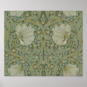 bloemen Floral William Morris Pimpernel Poster
