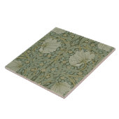 bloemen Floral William Morris Pimpernel Tegeltje (Zijkant)