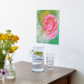 Bloemen Folie Print (Laag (Keuken))