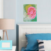 Bloemen Folie Print (Insitu (Slaapkamer))