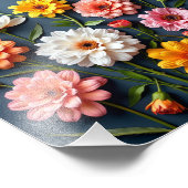 Bloemen Foto Afdruk (Hoek)